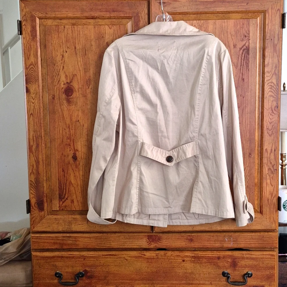 Ami Khaki Tan Jacket 1X